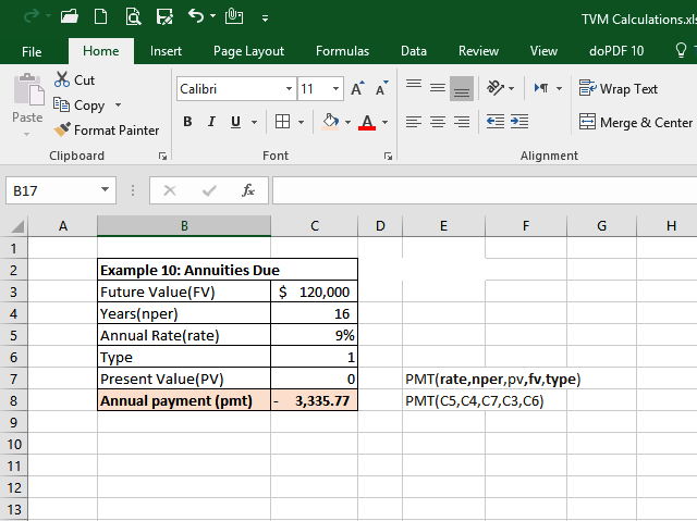 Time Value of Money