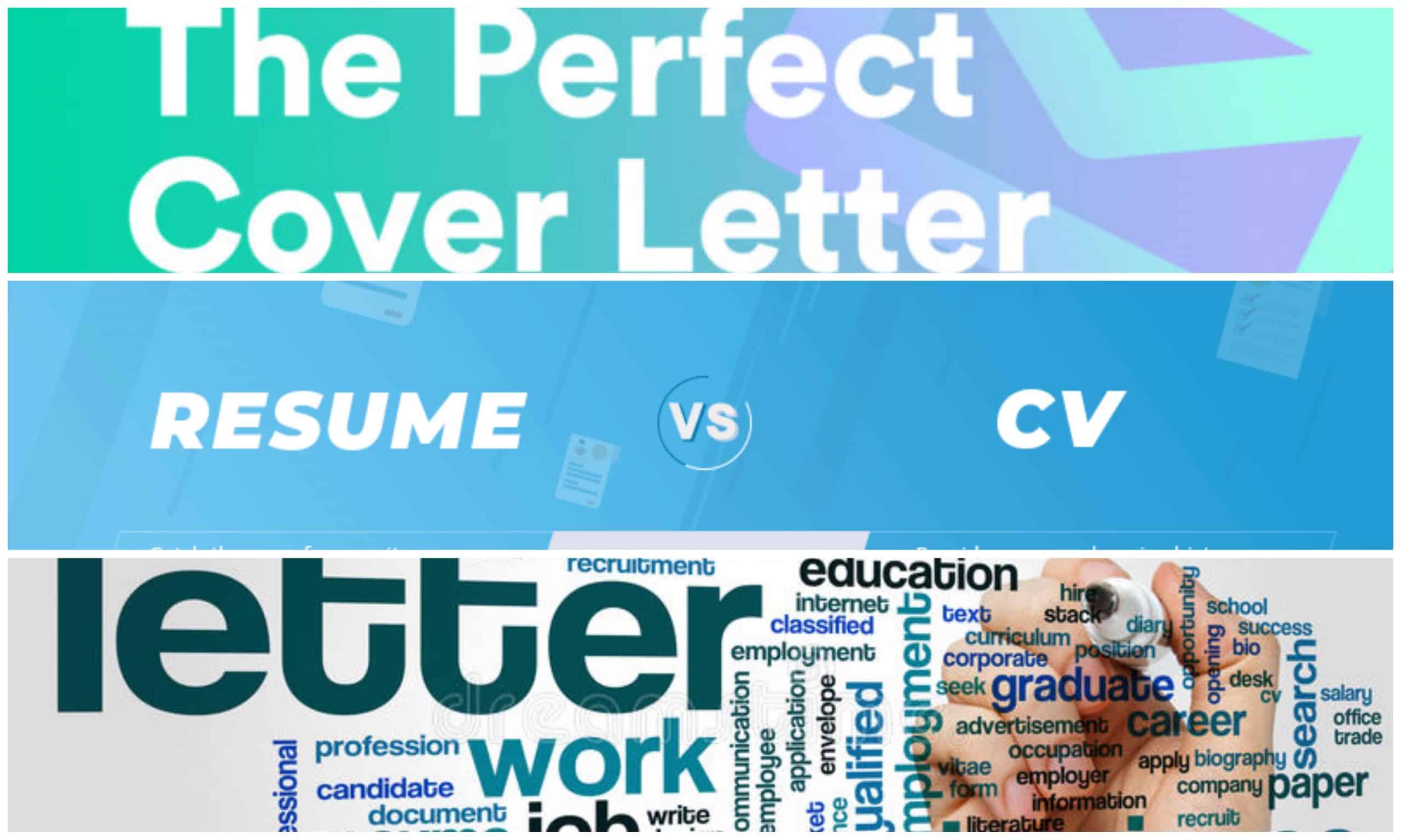 resumes and cover letters