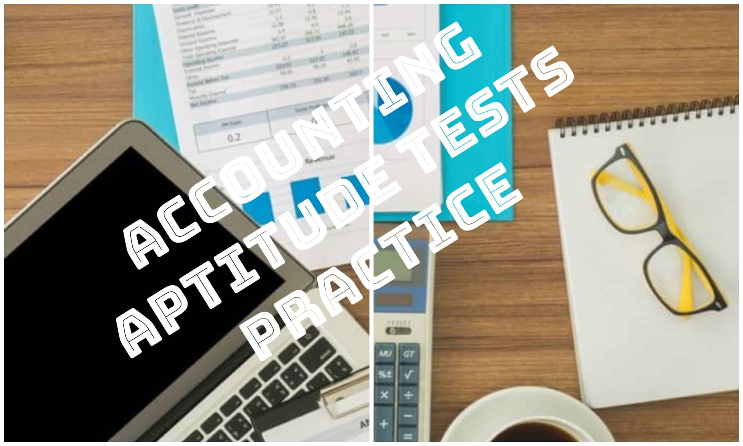 Accounting Aptitude Tests